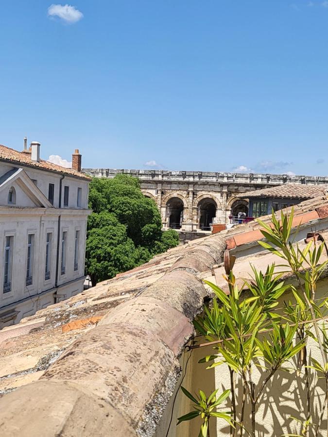 La Dolce Vita Nimoise Terrasse 100 M Des Arenes Ним Экстерьер фото