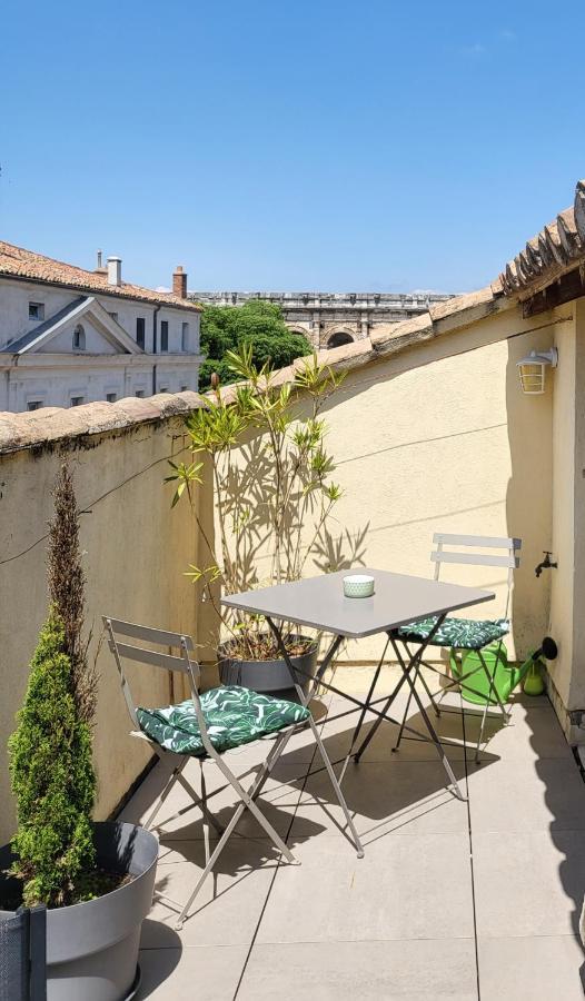 La Dolce Vita Nimoise Terrasse 100 M Des Arenes Ним Экстерьер фото